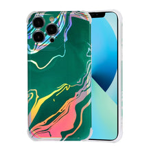 Load image into Gallery viewer, Laser Marble TPU Phone Case, For iPhone 13 Pro Max, For iPhone 13 Pro, For iPhone 13, For iPhone 12 Pro Max, For iPhone 12, For iPhone 11 Pro Max, For iPhone 11 Pro, For iPhone 11