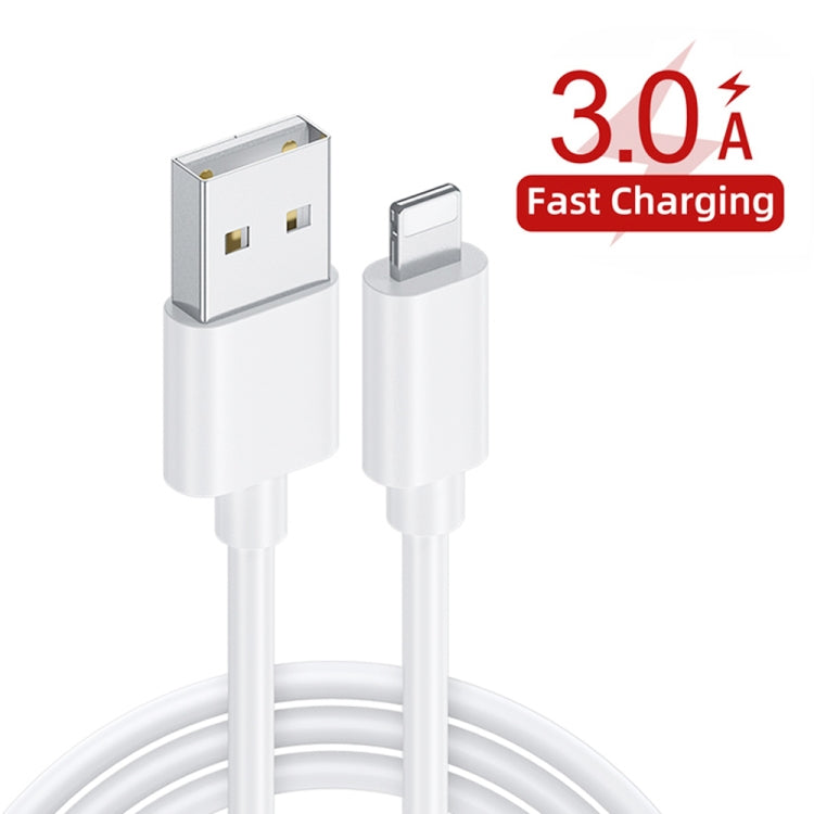 PD25W USB-C / Type-C + QC3.0 USB Dual Ports Fast Charger with USB to 8 Pin Data Cable, UK Plug, UK Plug + USB to 8 Pin Cable