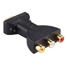 Load image into Gallery viewer, Gold-plated HDMI Male to 3 RGB RCA Video Audio Adapter AV Component Converter for DVD Projector, HDMI