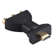 Load image into Gallery viewer, Gold-plated HDMI Male to 3 RGB RCA Video Audio Adapter AV Component Converter for DVD Projector, HDMI