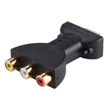 Load image into Gallery viewer, Gold-plated HDMI Male to 3 RGB RCA Video Audio Adapter AV Component Converter for DVD Projector, HDMI