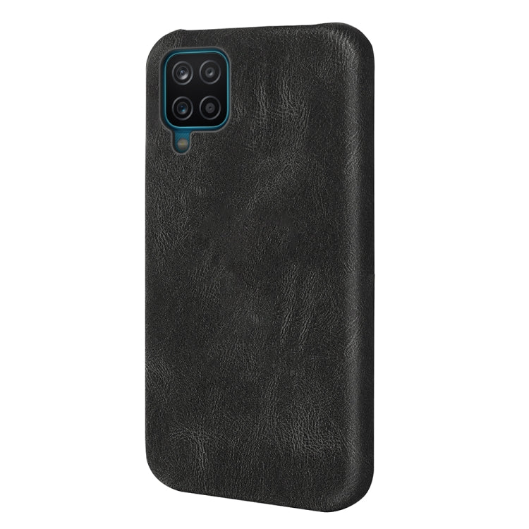 Ring Holder PU Phone Case For Samsung Galaxy A12