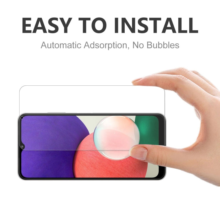 2 PCS For Samsung Galaxy A32 5G ENKAY Hat-Prince 0.26mm 9H 2.5D Curved Edge Tempered Glass Film