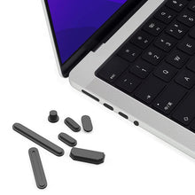 Load image into Gallery viewer, ENKAY Hat-Prince Silicone Anti-dust Plugs for MacBook Air 13.6 2022/2024 A2681 (M2) / A3113 (M3)