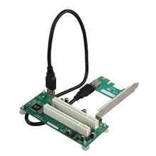 Load image into Gallery viewer, PCIe to Dual PCI Slot Adapter Card USB 3.0 Expansion Card