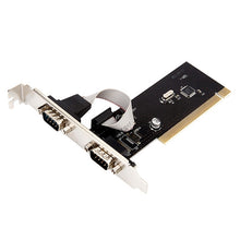 Load image into Gallery viewer, RS232 Serial Port TX382B 2 Port Pci to 9 Pin Com Riser Card Adapter with Tracking Number
