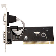 Load image into Gallery viewer, RS232 Serial Port TX382B 2 Port Pci to 9 Pin Com Riser Card Adapter with Tracking Number