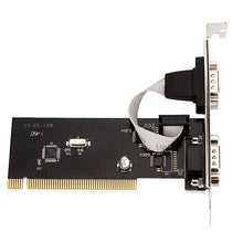 Load image into Gallery viewer, RS232 Serial Port TX382B 2 Port Pci to 9 Pin Com Riser Card Adapter with Tracking Number