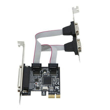 Load image into Gallery viewer, Printer Parallel Port Riser Card PCIe PCI-e Adapter
