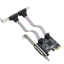 Load image into Gallery viewer, Printer Parallel Port Riser Card PCIe PCI-e Adapter
