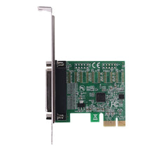 Load image into Gallery viewer, Parallel Port DB25 25pin PCIE Riser Card Printer LPT to PCI-E Express Cards AX99100 Converter Adapter