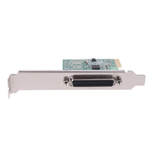 Load image into Gallery viewer, Parallel Port DB25 25pin PCIE Riser Card Printer LPT to PCI-E Express Cards AX99100 Converter Adapter