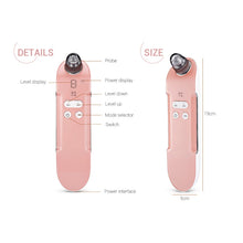 Load image into Gallery viewer, K-SKIN 3 Level Intensity Blackhead Removal Pore Cleaner Suction Rechargeable Black Spot Cleaner Facial Cleaning Machine, KD803A