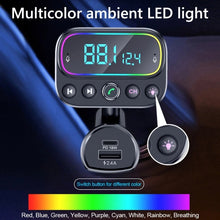 Load image into Gallery viewer, T67 Bluetooth 5.0 Car MP3 Music Player FM Modulator Transmitter Wireless AUX Adapter Hands-free, T67