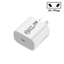 Load image into Gallery viewer, AU-20W PD USB-C / Type-C Travel Charger for Mobile Phone, AU Plug, AU Plug