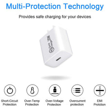 Load image into Gallery viewer, AU-20W PD USB-C / Type-C Travel Charger for Mobile Phone, AU Plug, AU Plug