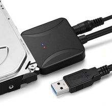 Load image into Gallery viewer, USB 3.0 to SATA 3 Conversion Adapter Cable, USB 3.0 to SATA 3