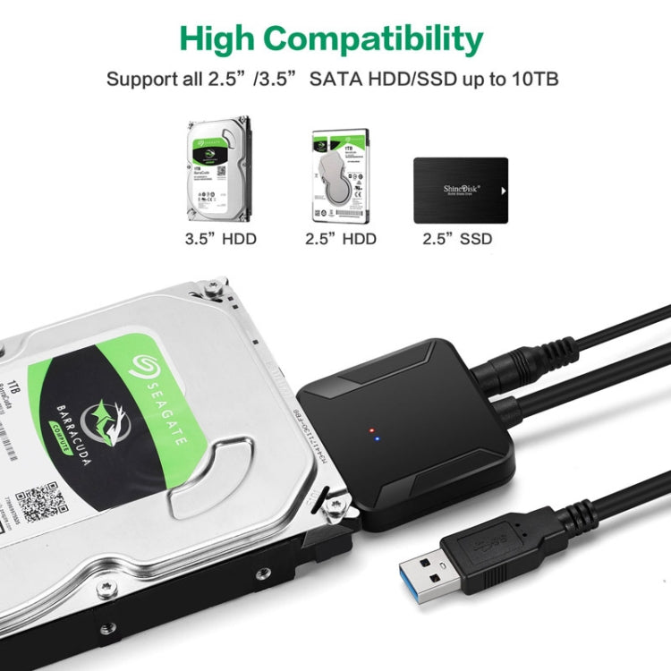 USB 3.0 to SATA 3 Conversion Adapter Cable, USB 3.0 to SATA 3