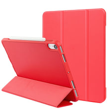 Load image into Gallery viewer, Tri-Fold Holder Leather Smart Tablet Case, For iPad mini 6 / mini 2024