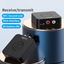 Load image into Gallery viewer, BT-21 NFC Bluetooth 5.0 Receiver &amp; Transmitter RCA 3.5mm AUX Audio Adapter