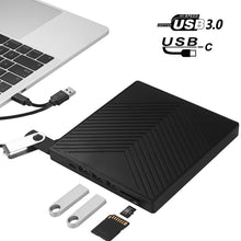 Load image into Gallery viewer, 6-in-1 CD and DVD Recorder External USB 3.0 Optical Drive