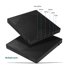 Load image into Gallery viewer, 6-in-1 CD and DVD Recorder External USB 3.0 Optical Drive