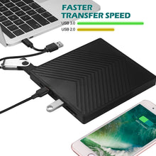 Load image into Gallery viewer, 6-in-1 CD and DVD Recorder External USB 3.0 Optical Drive