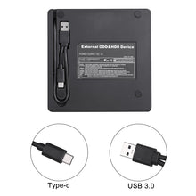 Load image into Gallery viewer, Type-C DVD Burner External Optical Drive