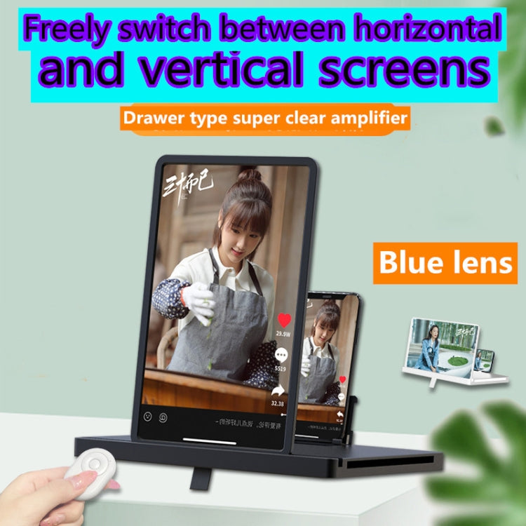 J-02 12 inch Ultra Clear Anti-blue Mobile Phone Screen Magnifer
