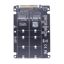 Load image into Gallery viewer, 2 Ports NGFF M.2 NVME to U.2 SFF-8639 Adapter Card