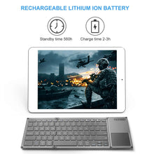 Load image into Gallery viewer, B066S Multi-function Ultra-thin Mini Wireless Three Fold Bluetooth Keyboard, B066S