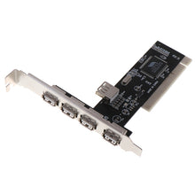 Load image into Gallery viewer, 480Mbps High Speed USB 2.0 PCI HUB Controller Card Adapter
