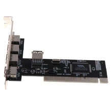 Load image into Gallery viewer, 480Mbps High Speed USB 2.0 PCI HUB Controller Card Adapter