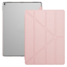 Load image into Gallery viewer, Multi-folding TPU Back Flip Leather Smart Tablet Case for iPad Pro 12.9 inch 2015 / 2017
