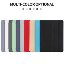 Load image into Gallery viewer, Multi-folding TPU Back Flip Leather Smart Tablet Case for iPad Pro 12.9 inch 2015 / 2017