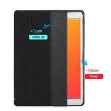 Load image into Gallery viewer, Multi-folding TPU Back Flip Leather Smart Tablet Case for iPad Pro 12.9 inch 2015 / 2017