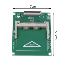 Load image into Gallery viewer, 1.8 Inch 50 Pin Compact Flash CF Memory Card to ZIF/CE SSD HDD Adapter Card