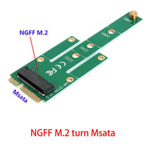 Load image into Gallery viewer, 6.0Gb/s M.2 NGFF to MSATA Card Converter