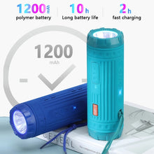 Load image into Gallery viewer, T&amp;G TG312 LED Outdoor Portable Multifunctional Wireless Bluetooth Speaker
