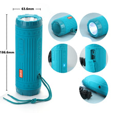 Load image into Gallery viewer, T&amp;G TG312 LED Outdoor Portable Multifunctional Wireless Bluetooth Speaker
