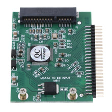 Load image into Gallery viewer, mSATA SSD to 44 Pin IDE Adapter mSATA IDE Converter Card