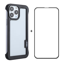Load image into Gallery viewer, ENKAY Frameless Hollow PC Case + Glass Film for iPhone 13 Pro Max, For iPhone 13 Pro Max