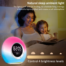 Load image into Gallery viewer, P11 LED Atmosphere Light Bluetooth Speaker with Alarm &amp; Temperature Display