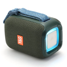 Load image into Gallery viewer, T&amp;G TG339 RGB Light 5W Waterproof Portable Bluetooth Speaker