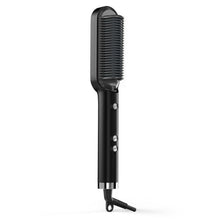 Load image into Gallery viewer, K-SKIN KD380 Hair Straightener Electric Straight Hair Curler Comb Brush PTC Heating Ceramic Straight Hair Brush, UK Plug, Black, UK Plug, White, EU Plug, Black, EU Plug, White