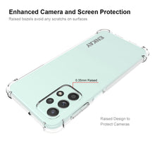Load image into Gallery viewer, For Samsung Galaxy A23 ENKAY Clear TPU Shockproof Case, For Samsung Galaxy A23