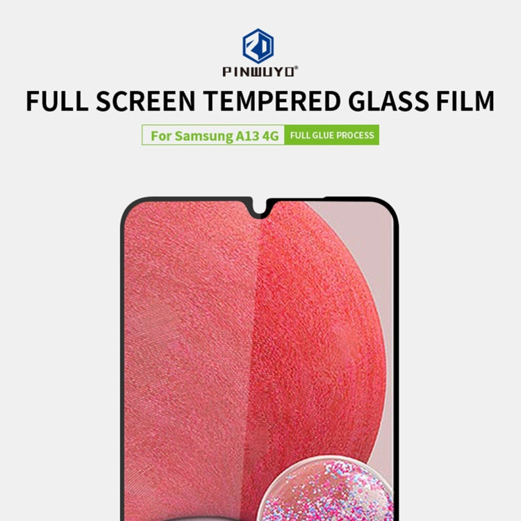 PINWUYO 9H 2.5D Full Screen Tempered Glass Film, For Samsung Galaxy A13 4G, For OPPO Find X5 Lite / Reno7 5G, For Realme GT Neo3, For Lenovo Legion Y90, For Nokia G11 / G21