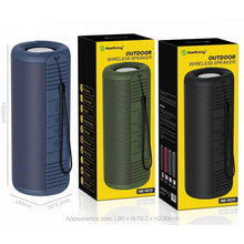 Load image into Gallery viewer, NewRixing NR9019 TWS Portable Stereo Bluetooth Speaker Support TF Card / FM