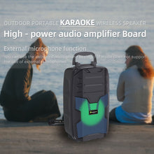 Load image into Gallery viewer, NewRixing NRG401C Outdoor Portable Karaoke Wireless Speaker High-Power Audio Amplifier, With Mic