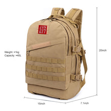 Load image into Gallery viewer, JSM J001 40L Waterproof Outdoor Molle Rucksack Backpack Camping Hiking Bag
